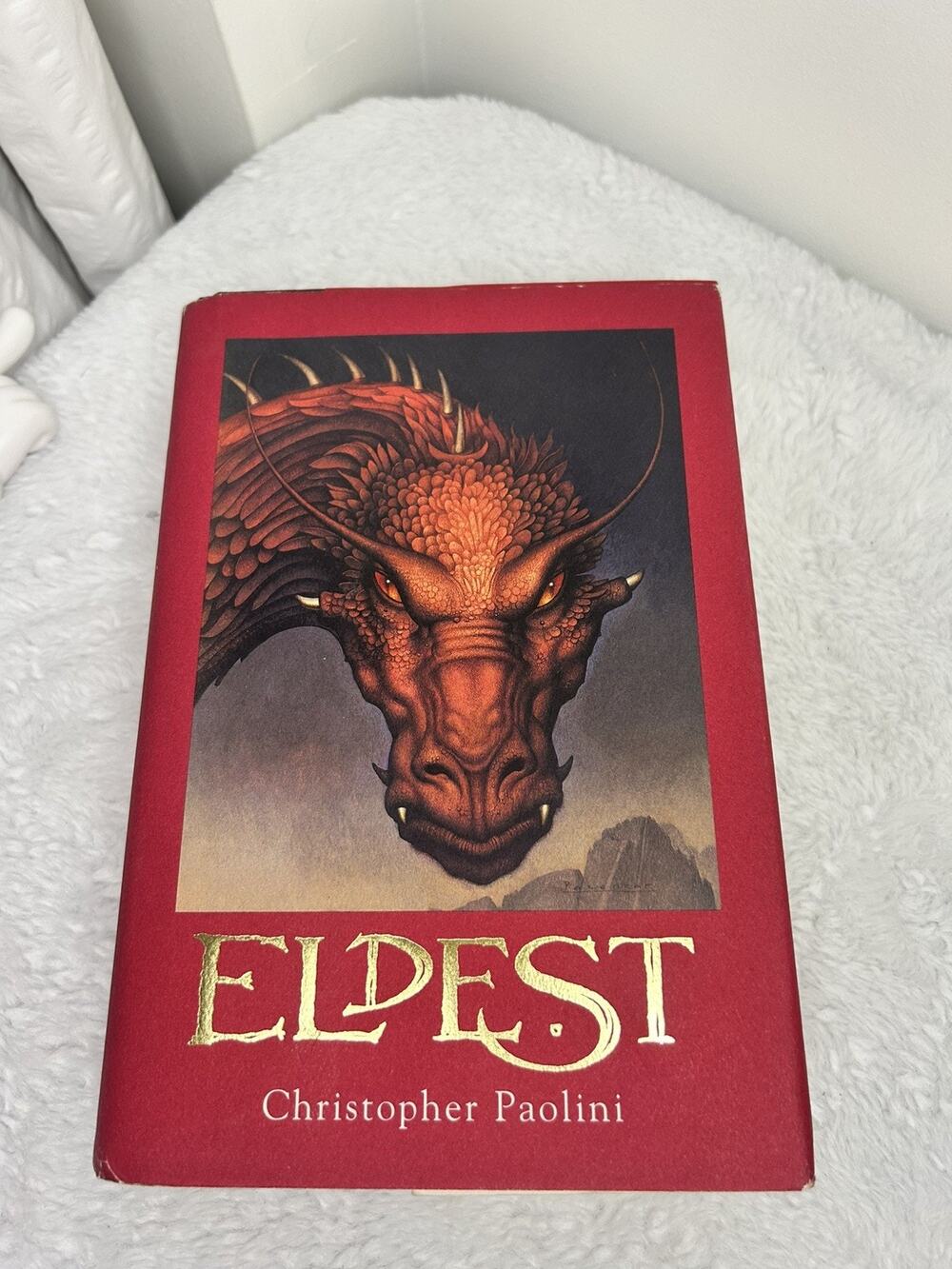 Eldest Christopher Paolini 1st Ed 1st Printing Hardcover DJ Inheritance Book